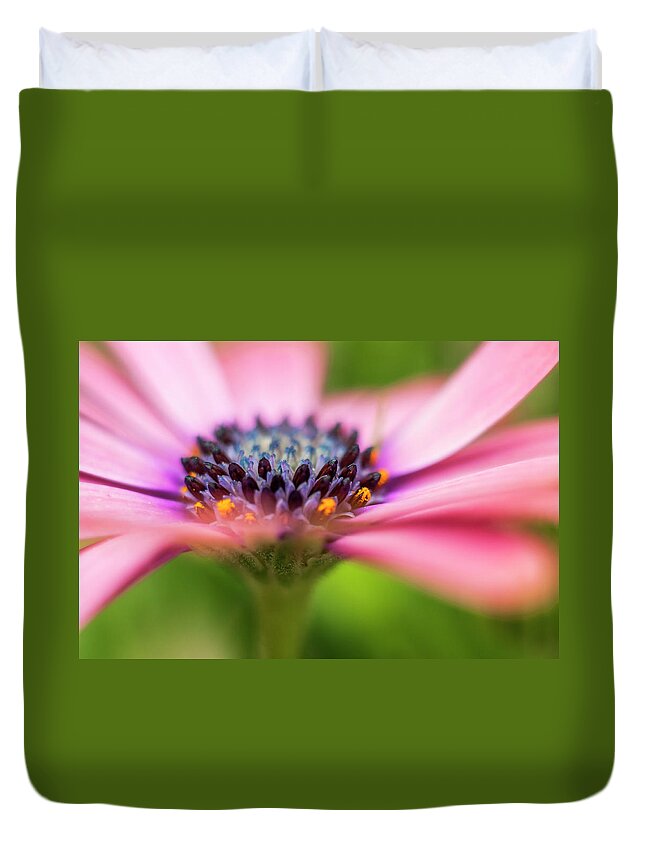 Flowers Duvet Cover featuring the photograph Whirling Dervish. by Usha Peddamatham