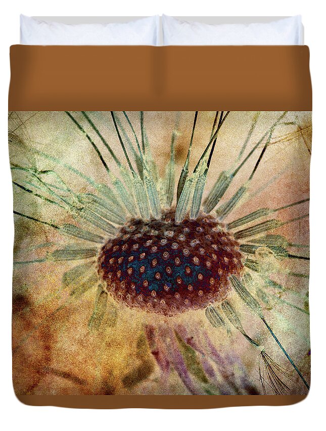 Seeds Duvet Cover featuring the photograph Unseeded 4 by WB Johnston