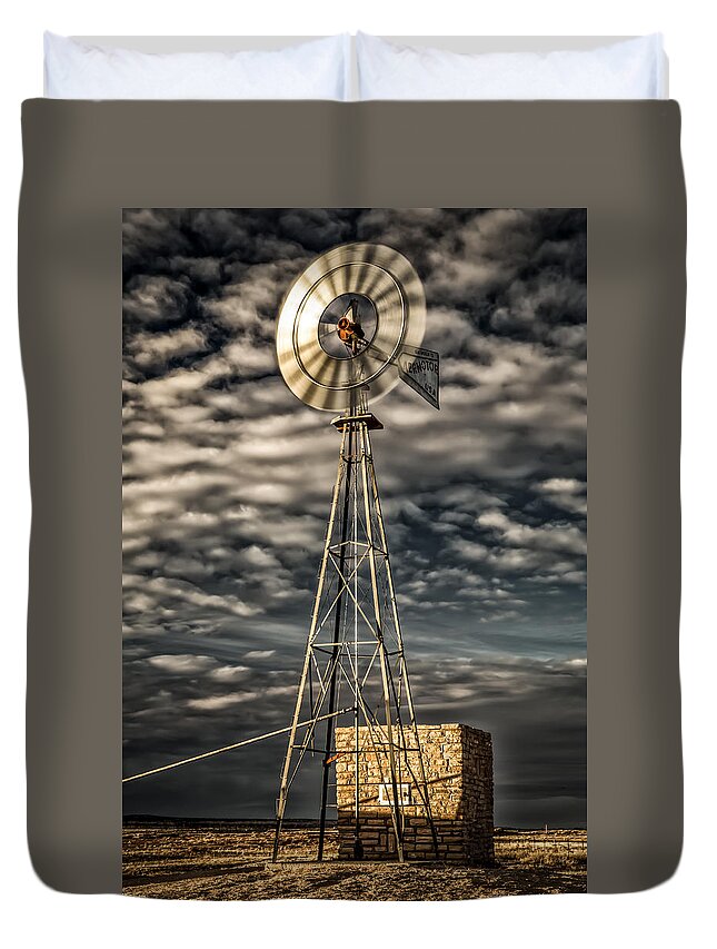Art Duvet Cover featuring the photograph Unseen Winds by Gary Migues