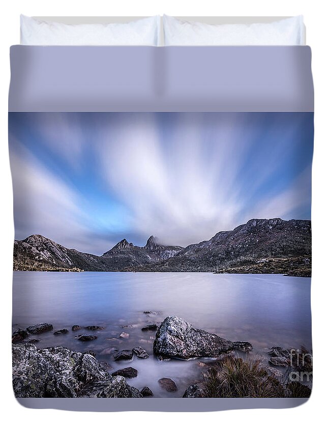 Kremsdorf Duvet Cover featuring the photograph Up From Down Under by Evelina Kremsdorf