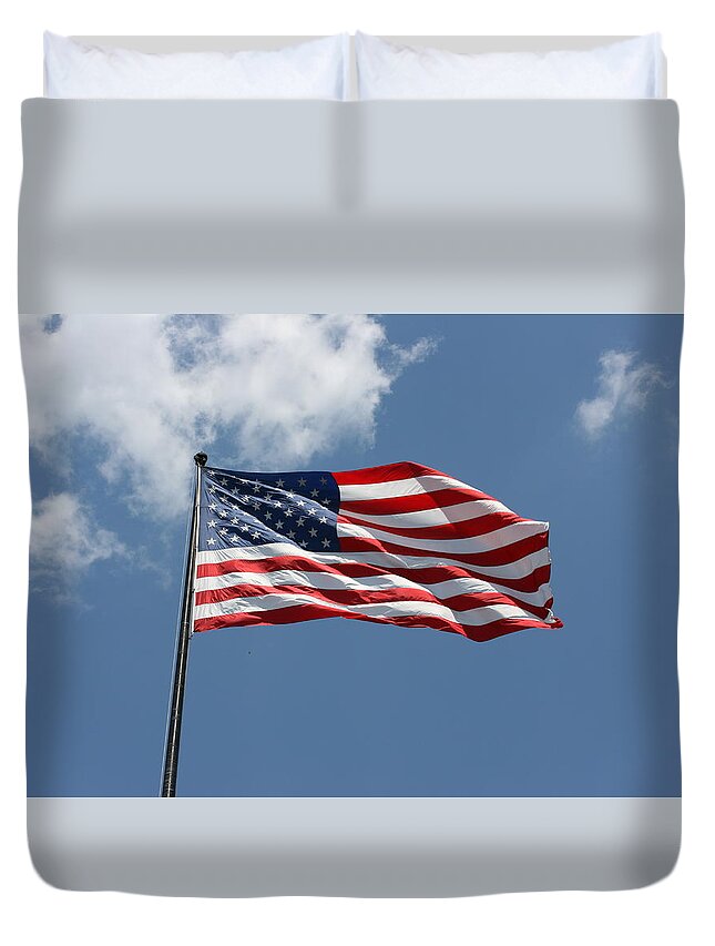 Usa Duvet Cover featuring the photograph USA by MGhany