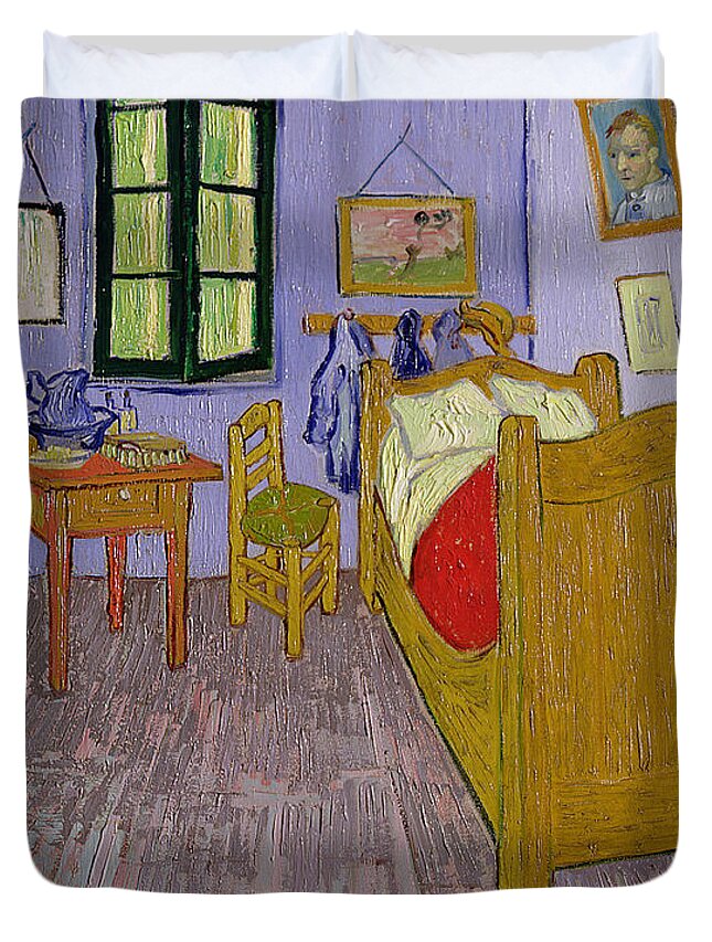 Van Goghs Bedroom At Arles Duvet Cover