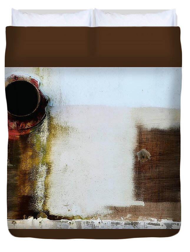 Newel Hunter Duvet Cover featuring the photograph Vent by Newel Hunter