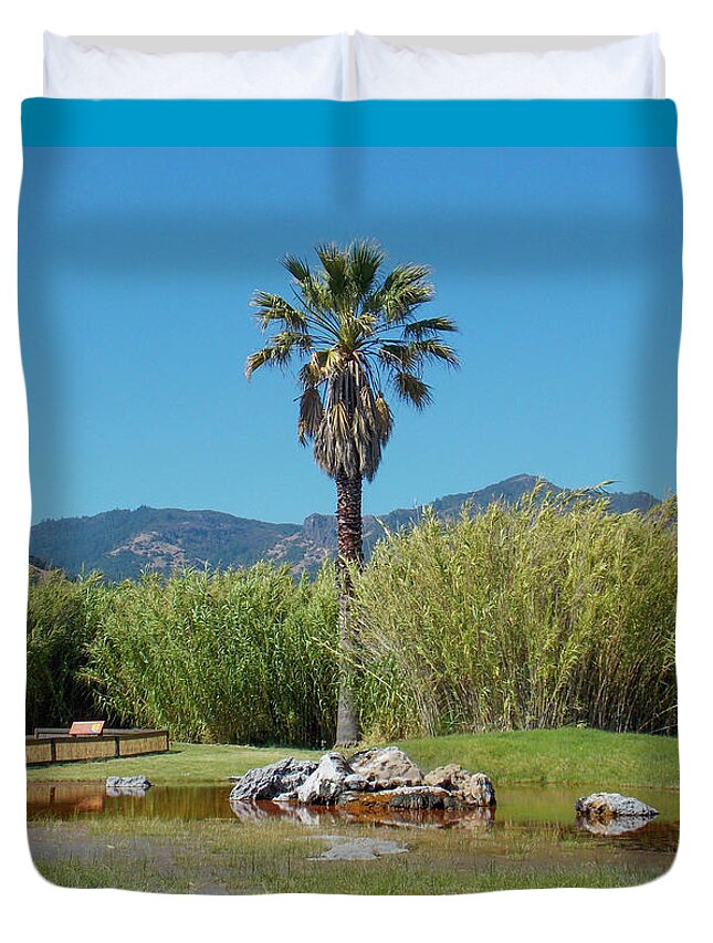 K. Bradley Washburn Duvet Cover featuring the photograph Waiting to Erupt by K Bradley Washburn
