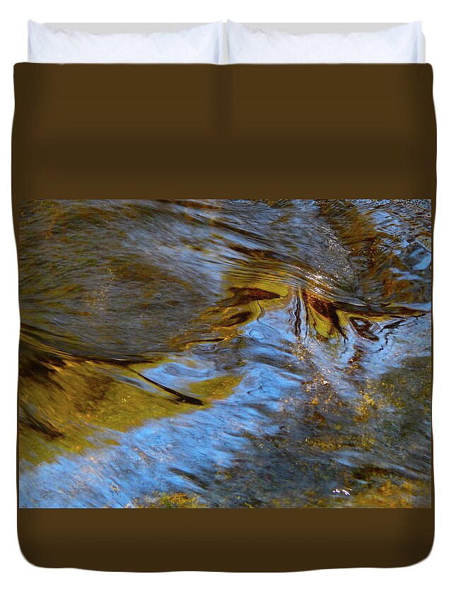 Color Landscape Duvet Cover featuring the photograph Water Wonder 231 by George Ramos
