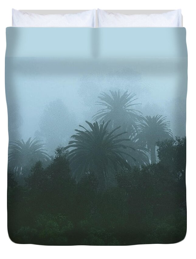 The Walkers Duvet Cover featuring the photograph Weatherspeak by The Walkers