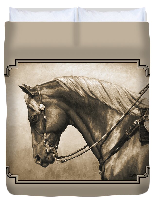 Horse Tack Duvet Covers