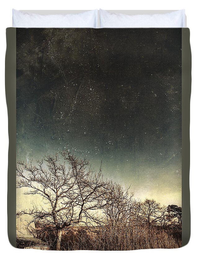 Arid Duvet Cover featuring the photograph Where no one goes by Jorgo Photography