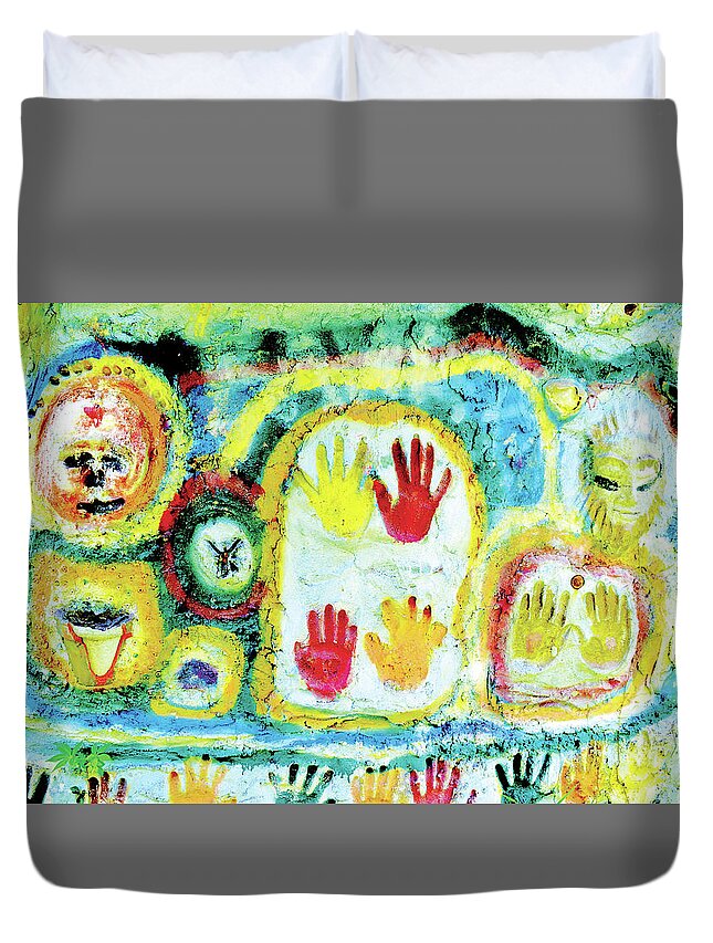 Outdoor Art Duvet Cover featuring the photograph Whispers and Dreams by Char Szabo-Perricelli