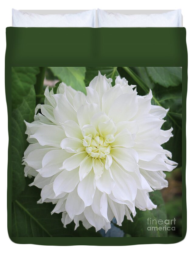 White Flower Duvet Cover For Sale By Kerry Fischel