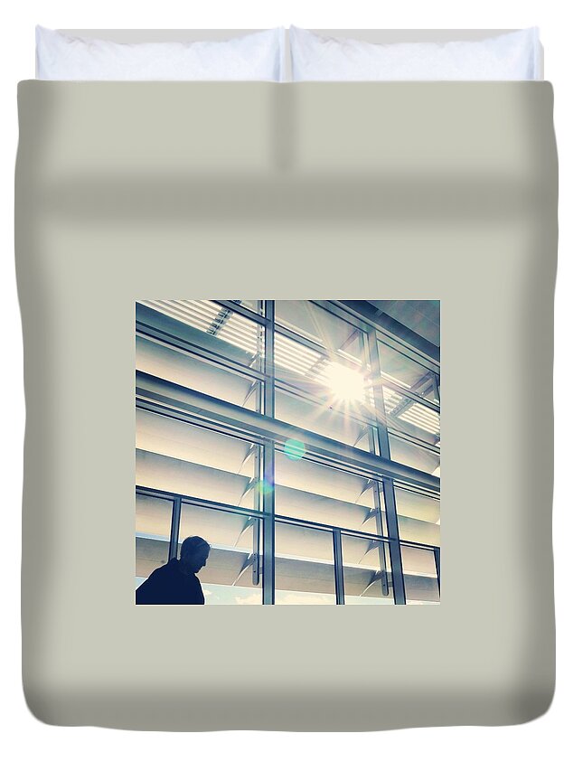 Flare Duvet Cover featuring the photograph Why Do I Take Photos? It Gives Me by Aleck Cartwright