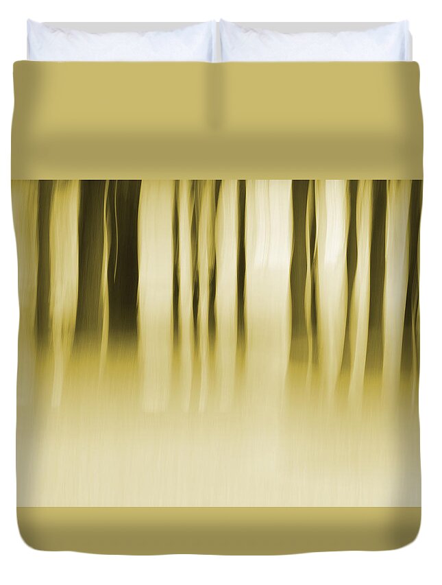 Woods Duvet Cover featuring the photograph Wildermist Morning by Jeff Mize
