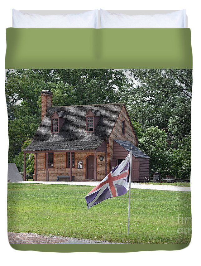 Colonial Williamsburg Duvet Cover featuring the photograph Williamsburg by Buddy Morrison
