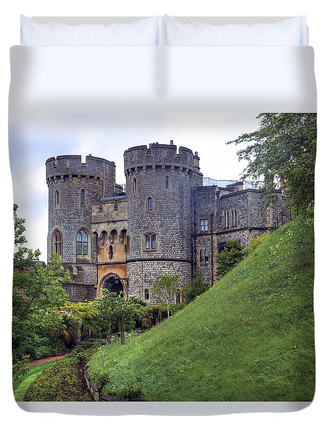 Windsor Castle Duvet Cover featuring the photograph Windsor Castle by Joana Kruse