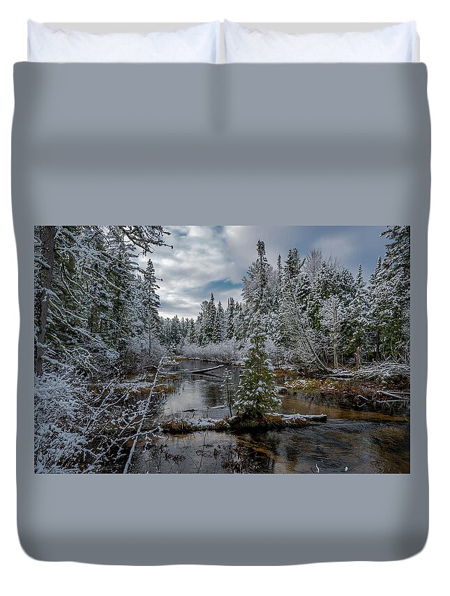 Winter Duvet Cover featuring the photograph Winter Wonderland by Gary McCormick
