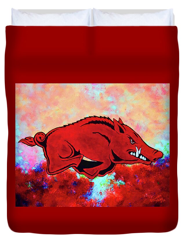 Calling The Hogs Duvet Covers
