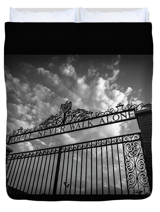 Ynwa Liverpool Fc Duvet Cover For Sale By Kevin Elias