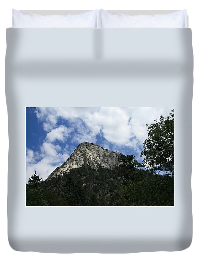 Yosemite Duvet Cover featuring the photograph Yosemite Nt. Park by Karen Ruhl