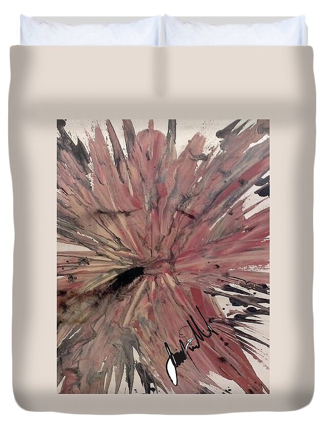  Duvet Cover featuring the digital art A Good Cigar #1 by Jimmy Williams