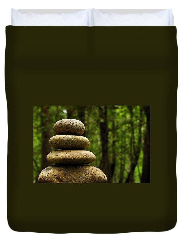 Concepts & Topics Duvet Cover featuring the photograph Balance #1 by Ianchrisgraham