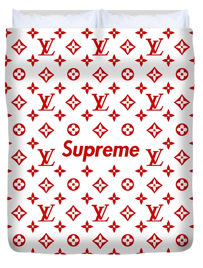 louis vuitton Supreme Duvet Cover for Sale by Supreme Ny
