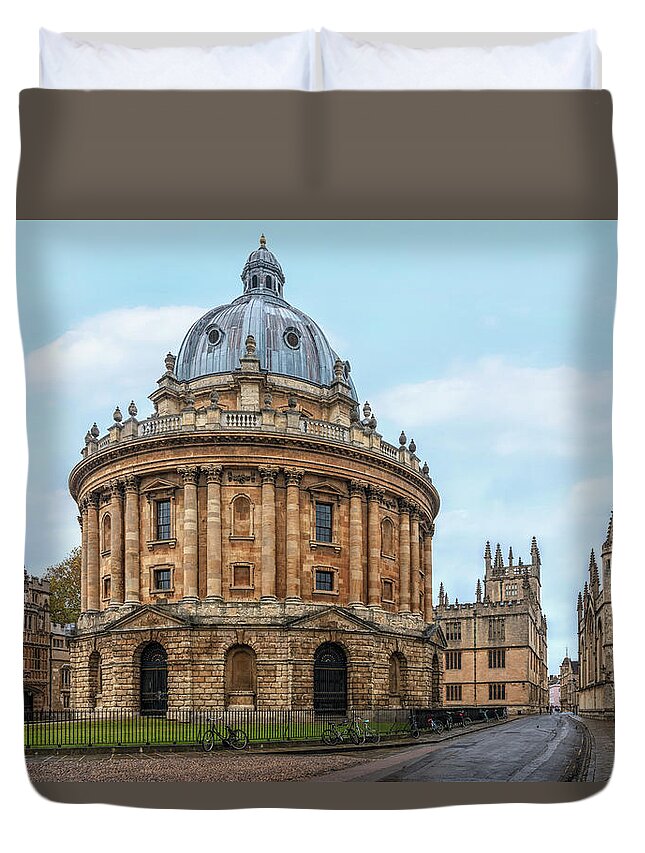 Oxford Duvet Cover featuring the photograph Oxford - England #1 by Joana Kruse