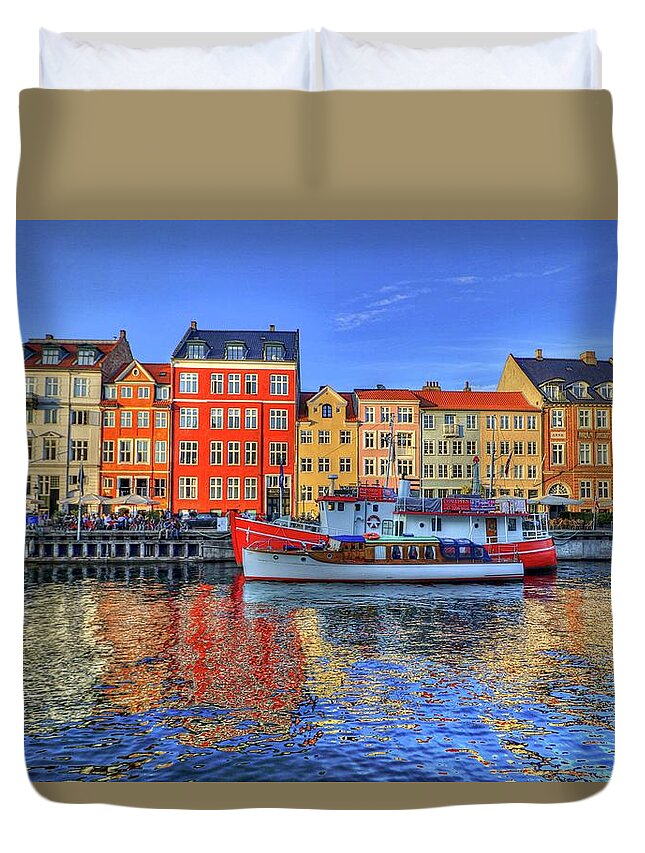Copenhagen Denmark Duvet Cover featuring the photograph Copenhagen Denmark #102 by Paul James Bannerman