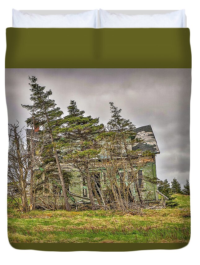 Newfoundland Canada Duvet Cover featuring the photograph Newfoundland Canada #125 by Paul James Bannerman