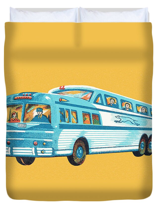 Double Decker Bus Duvet Covers