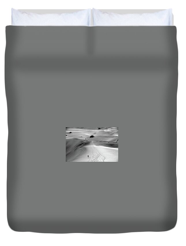 Death Valley Duvet Cover featuring the photograph Death Valley #65 by Marc Bittan