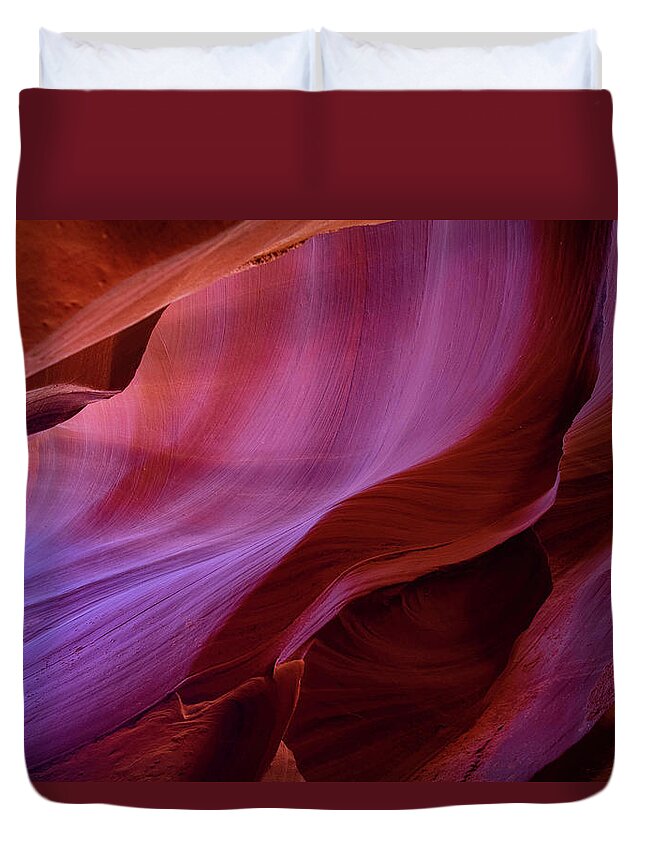 Artistic Duvet Cover featuring the photograph The Earth's Body 9 #1 by Mache Del Campo