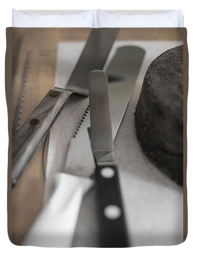 Pallet Knife Photos Duvet Covers