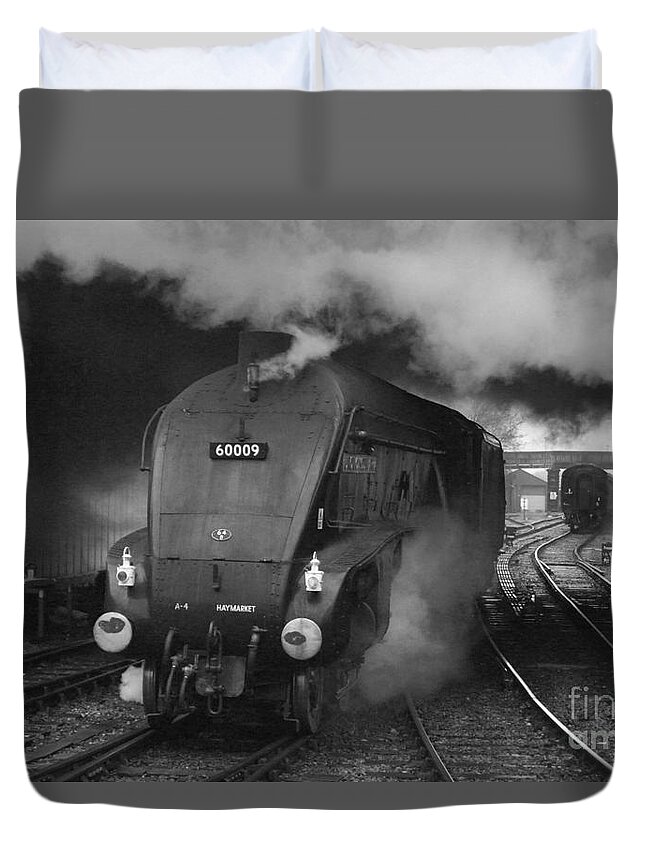 Steam Duvet Cover featuring the photograph A4 Power by David Birchall