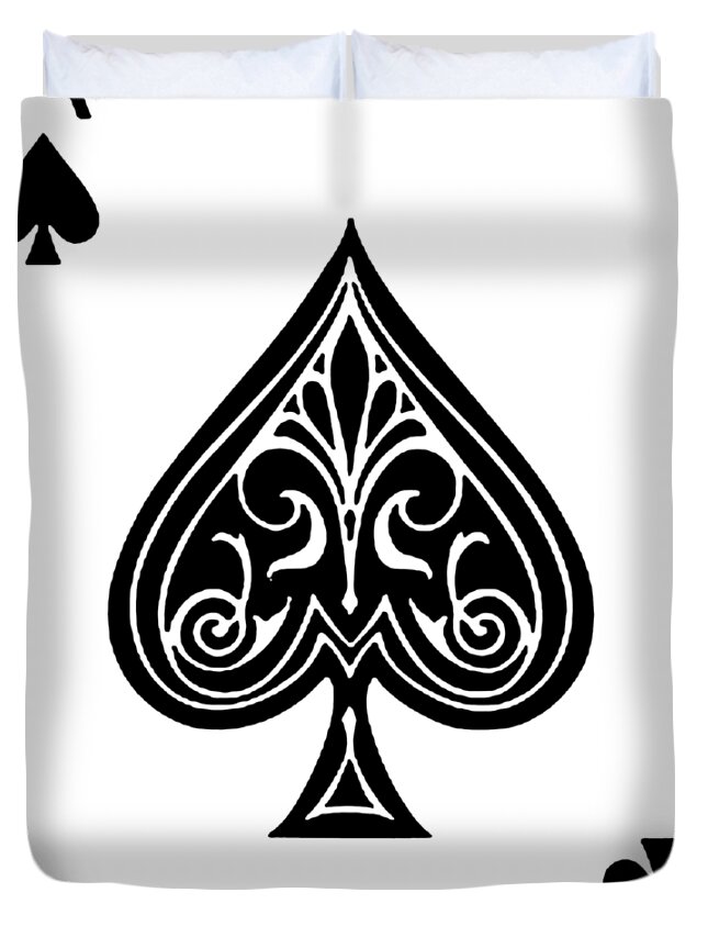 Ace of Spades Playing Card Design Soft Fleece Blanket Cover Chair Throw Over 