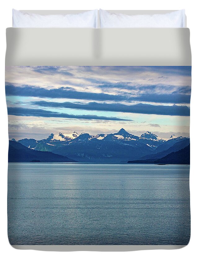 Alaska Duvet Cover featuring the photograph Alaskan Landscape by Anthony Jones