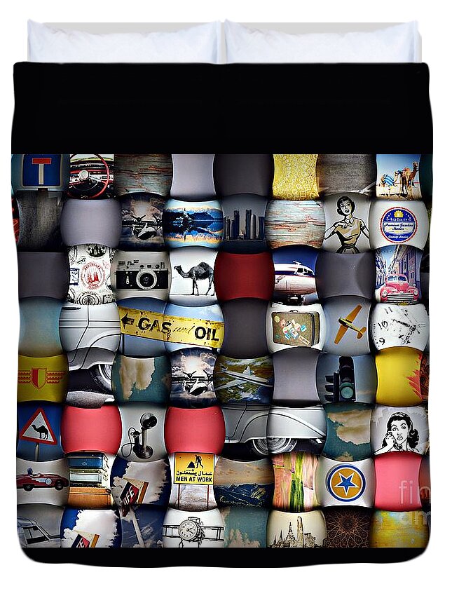 Art Duvet Cover featuring the photograph ART of PICs by Thomas Schroeder