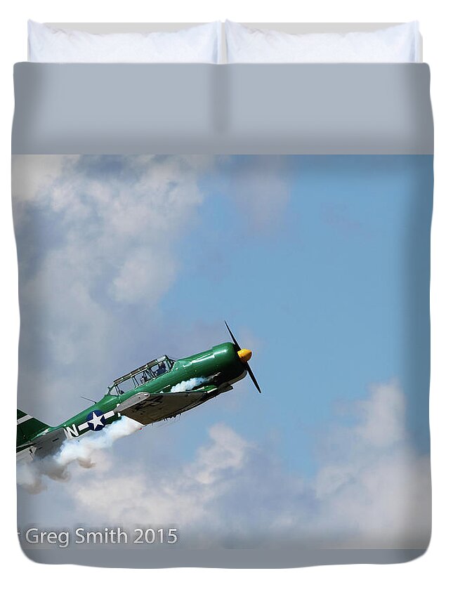 At6 Duvet Cover featuring the photograph AT6 by Greg Smith