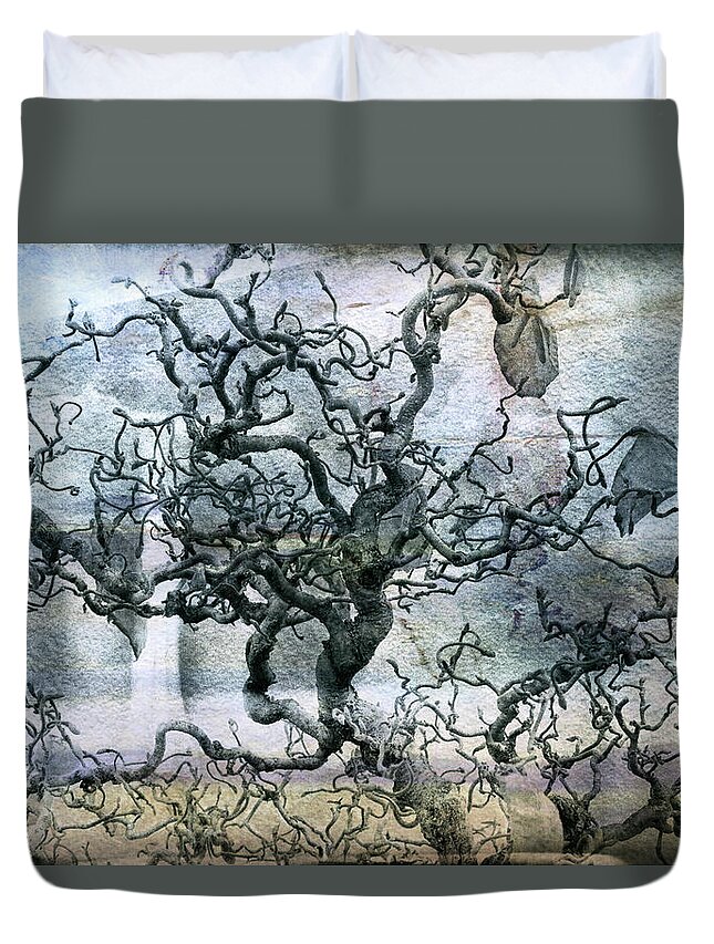 Bonzai Duvet Cover featuring the photograph It is a Voice by Cynthia Dickinson
