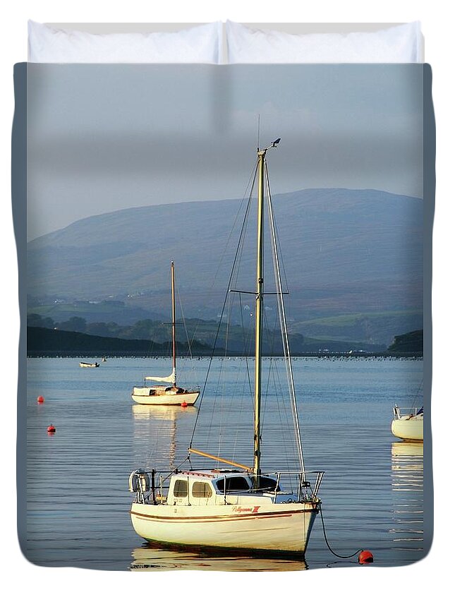 Tranquility Duvet Cover featuring the photograph Bantry Bay, County Cork, Ireland by Design Pics/peter Zoeller