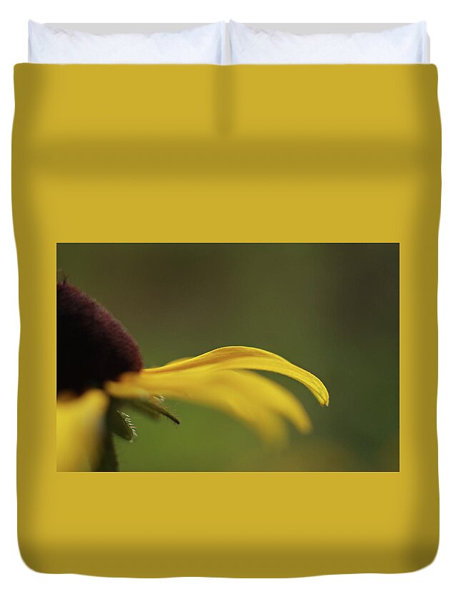 Black Eyed Susan Flower Duvet Cover featuring the photograph Black Eye by Michelle Wermuth