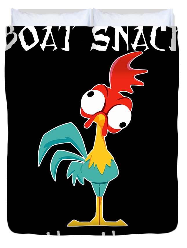 Boat Snack Hei Hei Animals Cute Chicken Duvet Cover by Ben McLeay - Fine  Art America