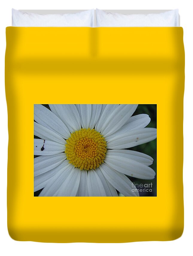 Flower Duvet Cover featuring the photograph Bright flower by Karin Ravasio
