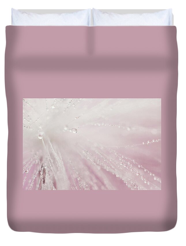 Macro Duvet Cover featuring the photograph Bright Light by Michelle Wermuth