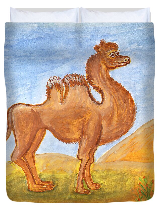 Camel Duvet Cover For Sale By Irina Dobrotsvet