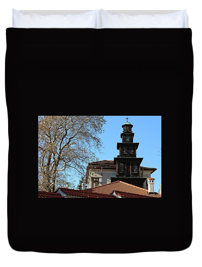 Architecture Duvet Cover featuring the photograph Church in Plovdiv, Bulgaria by Martin Smith