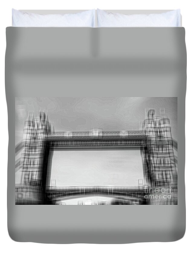Connection Duvet Cover featuring the photograph Connection by Alex Caminker
