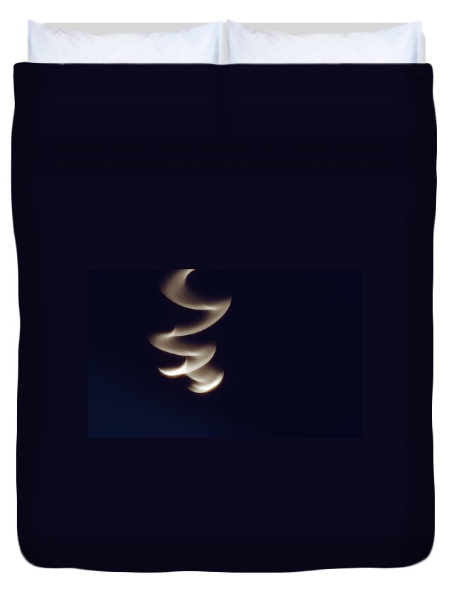 Bari Duvet Cover featuring the photograph Dancing Moon by Valentina Angiuli Photografie