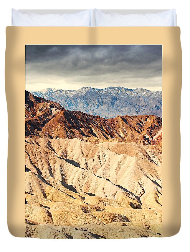 Tranquility Duvet Cover featuring the photograph Death Valley by John B. Mueller Photography