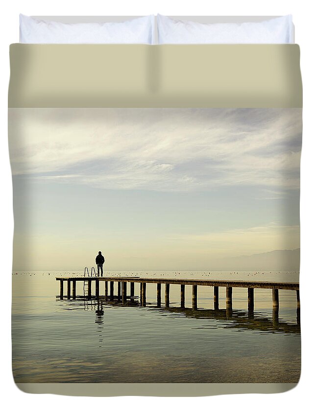 Scenics Duvet Cover featuring the photograph Dreams by Angiephotos