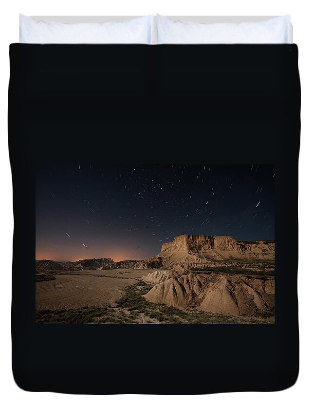 Tranquility Duvet Cover featuring the photograph El Rallón by Martin Zalba